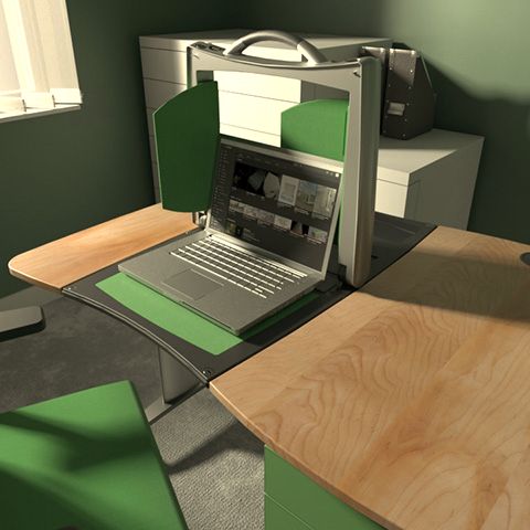 portable office case